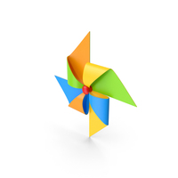 Colourful Pinwheel PNG & PSD Images