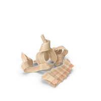 Scattered Wood Shavings PNG & PSD Images