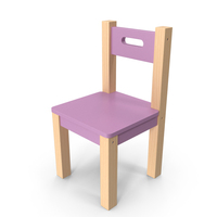 Pink Kid Chair PNG & PSD Images