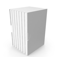 Paperback Book Box Blank PNG & PSD Images