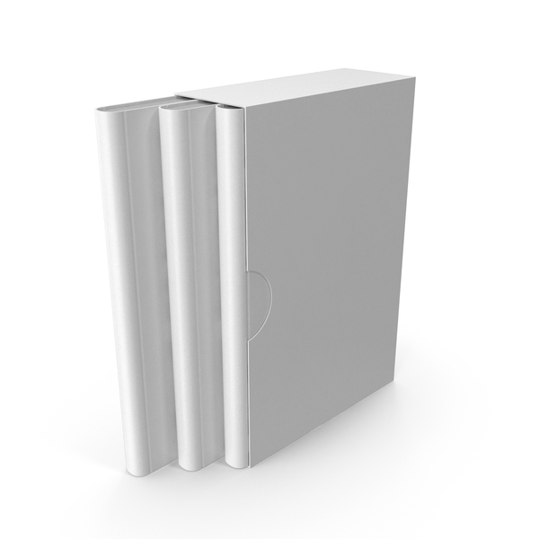 Paperback Book Box Blank PNG & PSD Images