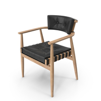 Leather Chair Black PNG & PSD Images