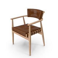 Leather Chair Brown PNG & PSD Images