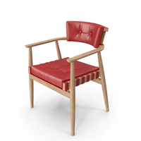 Leather Chair Red PNG & PSD Images