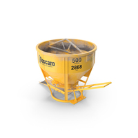 Empty Used Concrete Bucket PNG & PSD Images