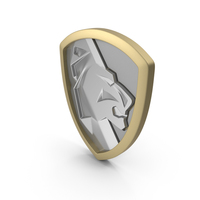Lion Shield Insignia PNG & PSD Images