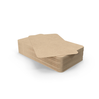 Business Cards Round Corner Blank PNG & PSD Images