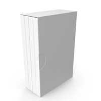 Paperback Book Box Blank PNG & PSD Images