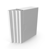 Paperback Book Box Blank PNG & PSD Images