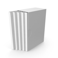 Paperback Book Box Blank PNG & PSD Images