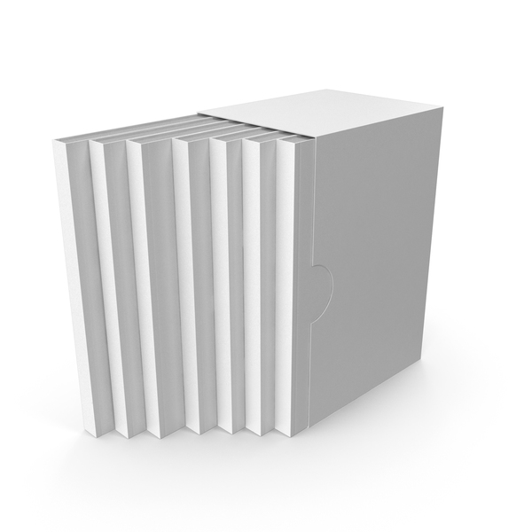 Paperback Book Box Blank PNG & PSD Images