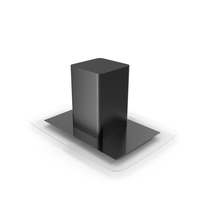 Black Island Mounted Cooker Hood PNG & PSD Images