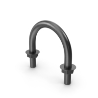 Metal Clamp And Nut PNG & PSD Images