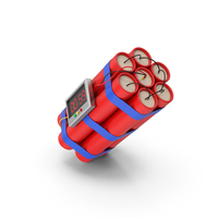Dynamite With Timer 59 Second Left PNG & PSD Images