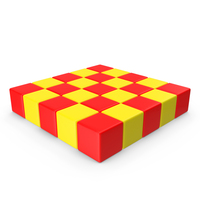Set Of Red And Yellow Cubes PNG & PSD Images