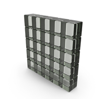 Set Of Glass Cubes PNG & PSD Images