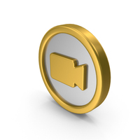 Metal Video Camera Icon PNG & PSD Images