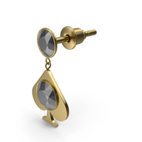 Suit of Cards Earring PNG & PSD Images