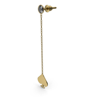 Spade Earring PNG & PSD Images