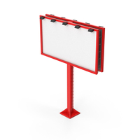 Red Billboard PNG & PSD Images