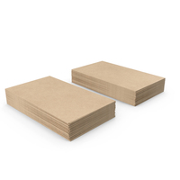 Business Cards Straight Corner Blank PNG & PSD Images