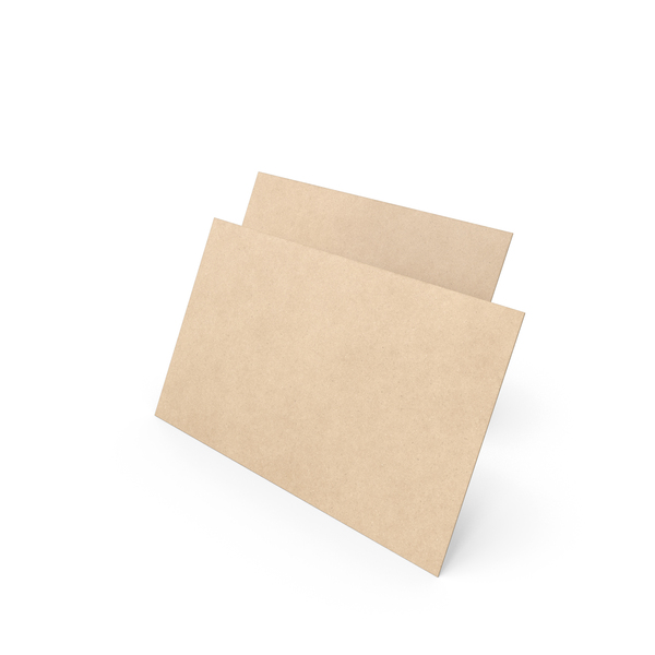 Business Cards Straight Corner Blank PNG & PSD Images