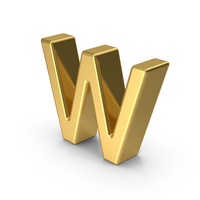 English Letter W PNG & PSD Images