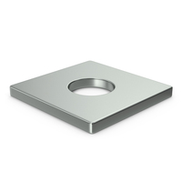 Steel Square Washer PNG & PSD Images