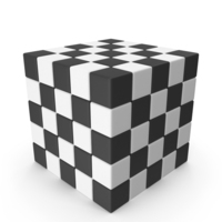 Black And White Cubes PNG & PSD Images