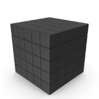 Black Cubes PNG & PSD Images