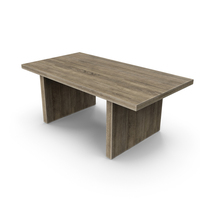 Plank Dining Table PNG & PSD Images