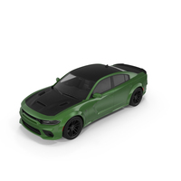 Dodge Charger Hellcat Widebody 2021 PNG & PSD Images