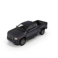 GMC Canyon 2016 All-Terrain Extended Cab PNG & PSD Images