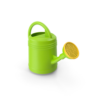 Green Watering Can PNG & PSD Images