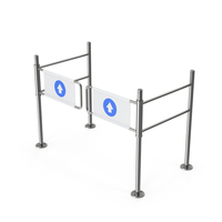 Swing Gates / Supermarket Access Control PNG & PSD Images