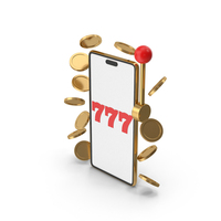 Slot Machine Jackpot Smartphone PNG & PSD Images