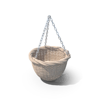 Wooden Hanging Vase PNG & PSD Images