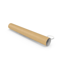 Cardboard Kraft Poster Tube Blank PNG & PSD Images