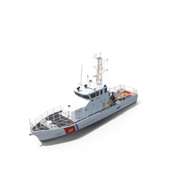 U.S. Coast Guard Patrol Boat WPB 110 PNG & PSD Images