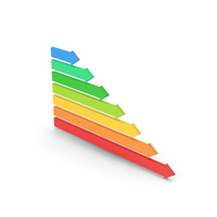 Arrows Graph Chart PNG & PSD Images