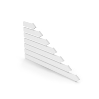 Arrows Graph Chart PNG & PSD Images