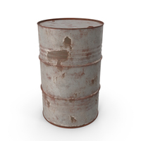 Metal Barrel V1 PNG & PSD Images