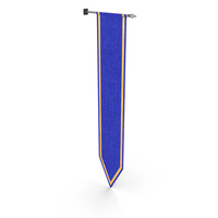 Banner Cone Blue PNG & PSD Images