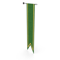 Banner Serrated Green PNG & PSD Images