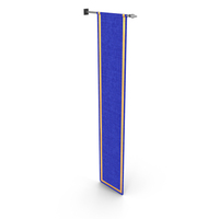 Banner Rectangle Blue PNG & PSD Images