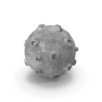 Cartoon Planet With Meteor Holes PNG & PSD Images