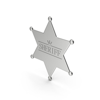 Western Sheriff Badge PNG & PSD Images
