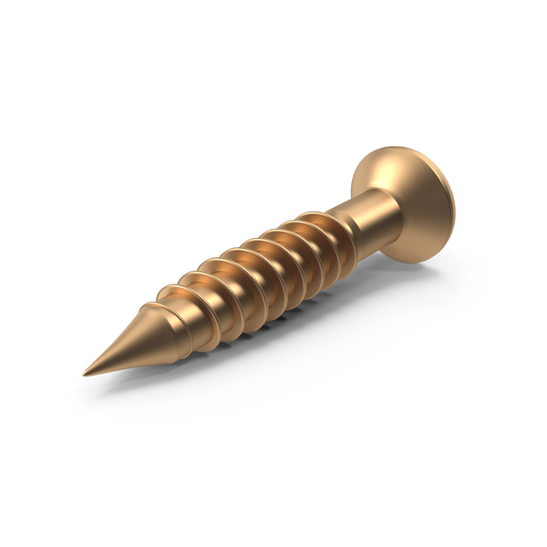 Brass Screw PNG & PSD Images