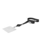 ID Badge Horizontal Blank PNG & PSD Images