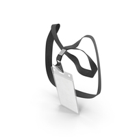 ID Badge Vertical Blank PNG & PSD Images